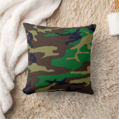 Militair Woodland Camo Pillow Kussen (Deken)