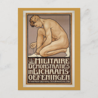 Militaire Academie 1918 Briefkaart