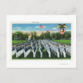 Militaire Academie Dress Parade Briefkaart (Voorkant)