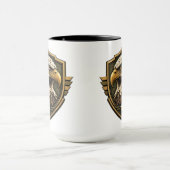 Militaire Adelaar Crest Embleem Mok (Midden)