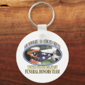 Militaire begrafenissen sleutelhanger (Voorkant)