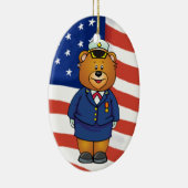 Militaire Beren Keramisch Ornament (Rechts)