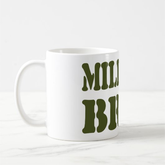 MILITAIRE BRAT KOFFIEMOK (Links)