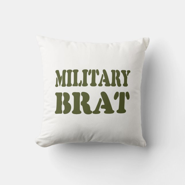 MILITAIRE BRAT KUSSEN (Voorkant)