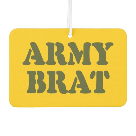 MILITAIRE BRAT LUCHTVERFRISSER (Voorkant)
