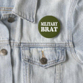 MILITAIRE BRAT RONDE BUTTON 5,7 CM (In situ)