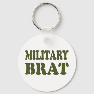 MILITAIRE BRAT SLEUTELHANGER