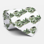 Militaire bride Green Camouflage Stropdas (Opgerold)