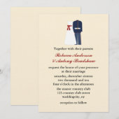 Militaire bruiloft uitnodigingen (Voorkant / Achterkant)