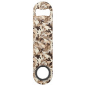 Militaire Camo flesopener Speed Flessenopener (Voorkant)