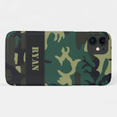 Militaire Camouflage Case-Mate iPhone Case (Achterkant (horizontaal))