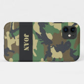Militaire Camouflage Case-Mate iPhone Case (Achterkant (horizontaal))