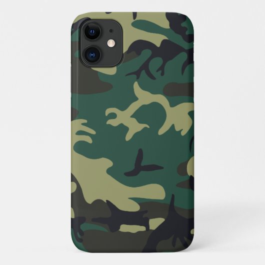 Militaire Camouflage Case-Mate iPhone Case (Achterkant)