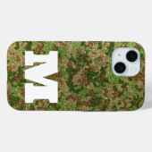 Militaire Camouflage Glam Glitter Sparkle Chic Case-Mate iPhone Case (Achterkant (horizontaal))