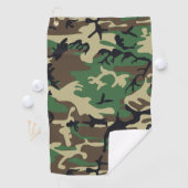 Militaire Camouflage Golfhanddoek (Insitu)