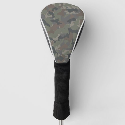 Militaire Camouflage Golfheadcover (Voorkant)