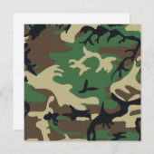 Militaire Camouflage Kaart (Voorkant / Achterkant)