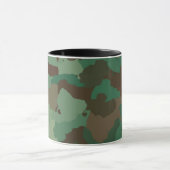 militaire camouflage - koffiebeker mok (Midden)