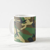 Militaire Camouflage Koffiemok (Voorkant links)