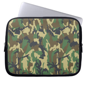 Militaire Camouflage Laptop Sleeve