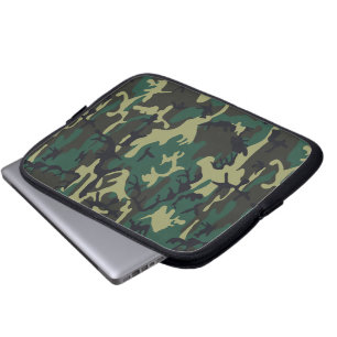 Militaire Camouflage Laptop Sleeve
