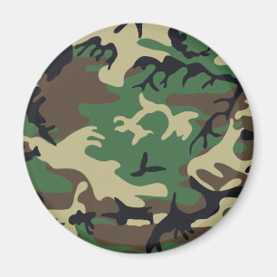 Militaire Camouflage Magneet