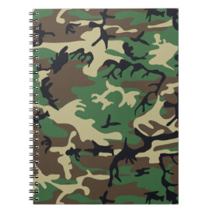 Militaire Camouflage Notitieboek