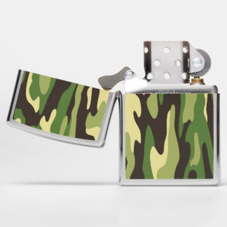 Militaire Camouflage Personaliseerde Zippo Lighter
