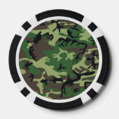 Militaire Camouflage Pokerchips (Achterkant)