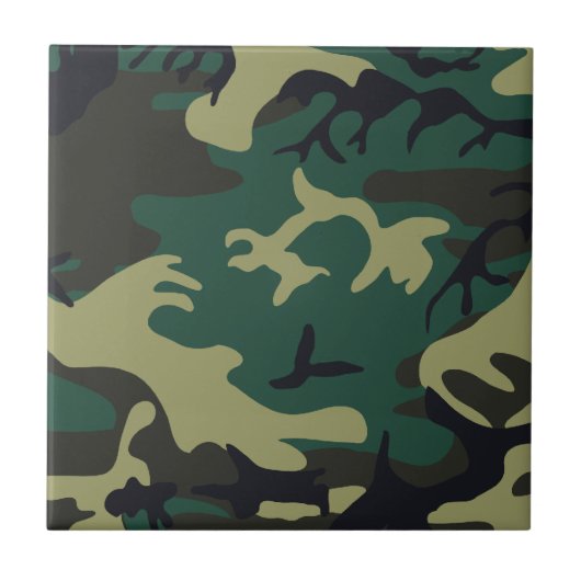 Militaire Camouflage Tegeltje (Voorkant)