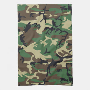Militaire Camouflage Theedoek