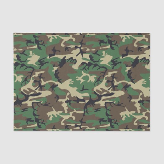 Militaire Camouflage Tissuepapier (Voorkant)
