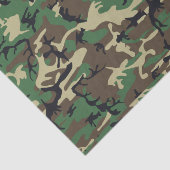 Militaire Camouflage Tissuepapier (Detail)