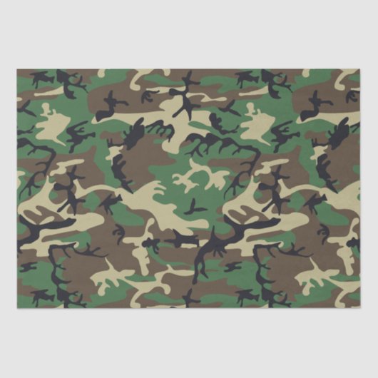 Militaire Camouflage Tissuepapier (Voorkant)