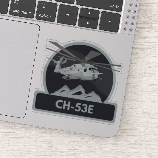 Militaire CH-53E-helikopter Sticker (Detail)