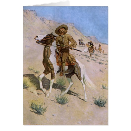  militaire cowboys, The Scout by Remington (Voorkant)