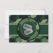 Militaire dank bedankkaart (Achterkant)