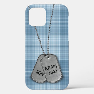 Militaire Dog-tags op touw iPhone 12 Hoesje