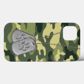 Militaire doosjes met verfdrukken op camo Case-Mate iPhone case (Achterkant (horizontaal))