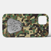 Militaire doosjes met verfdrukken op camo Case-Mate iPhone case (Achterkant (horizontaal))