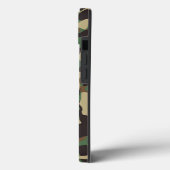 Militaire doosjes met verfdrukken op camo Case-Mate iPhone case (Achterkant / Links)