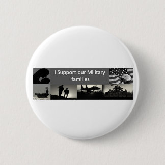 Militaire families ronde button 5,7 cm