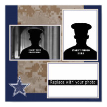 Militaire fotocollage