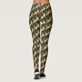 Militaire GI Camouflage Pistool Geweren Camo Cool  Leggings (Achterkant)