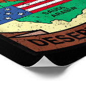 Militaire Golfoorlog Operation Desert Storm USA Poster (Hoek)