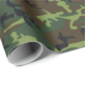 Militaire Groene Camo Cadeaupapier (Rol Hoek)