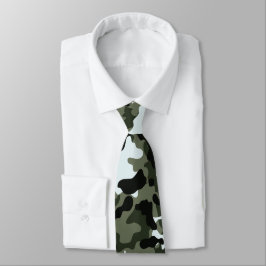 Militaire Groene Camo-Stropdas Stropdas