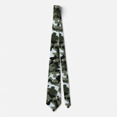 Militaire Groene Camo-Stropdas Stropdas (Voorkant)