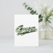 Militaire groepering Camouflage Briefkaart (Staand voorkant)