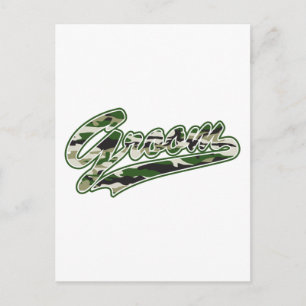 Militaire groepering Camouflage Briefkaart